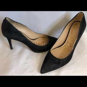 Sam Edelman Women Margie Pointed Toe Suede Pumps